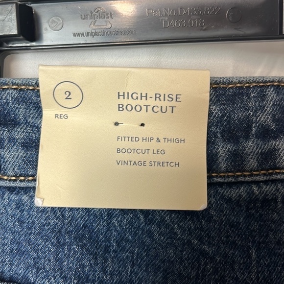UNIVERSAL thread, high-rise boot, cut women’s denim jeans - Picture 3 of 6